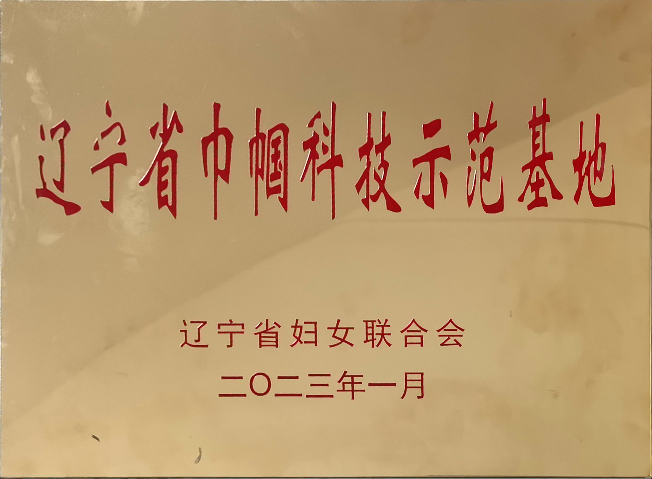 遼寧省巾幗示范基地